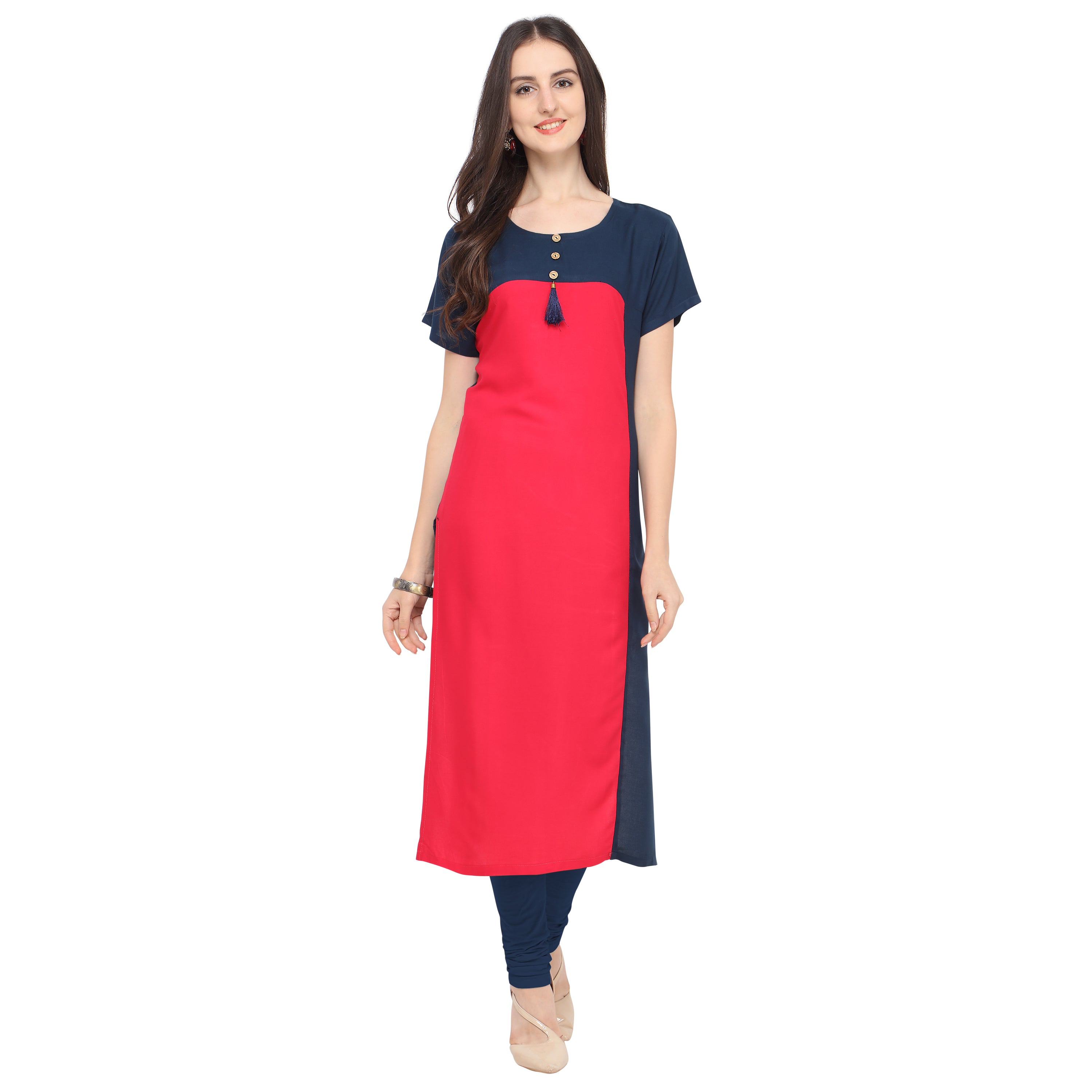 stylish reyon kurti