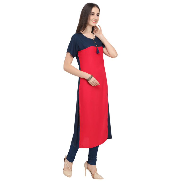 stylish reyon kurti